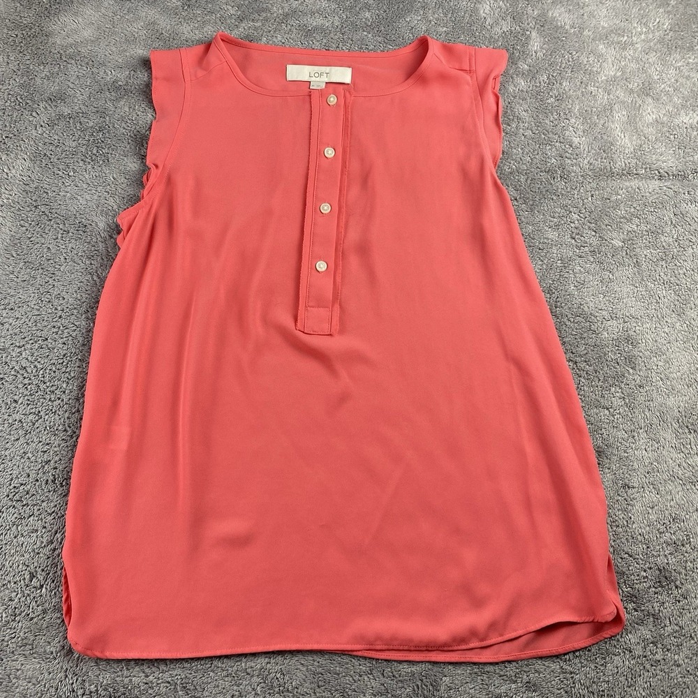 Express Short Sleeve Top‎ Shirt Womens XS Coral